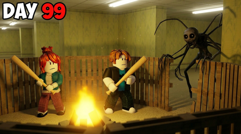 Survive the Backrooms public Roblox image for core loop